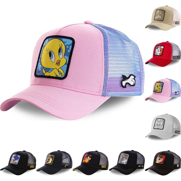 Tecknad Truckerkeps Mesh Baseballkeps Män Kvinnor Casual Andningsbar Snapback Keps #2