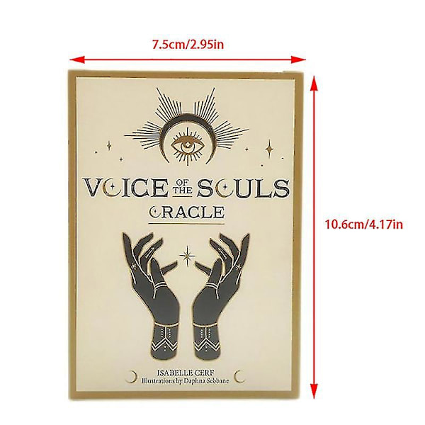 Soul Oracle Tarotkort Profeti Spådom Familiebrettspill [ZHE]