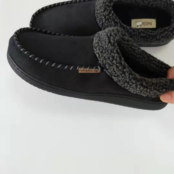 Herrmockasiner med minnesskumsula, herrslippers