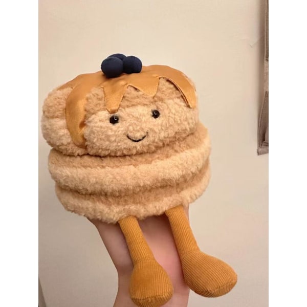 Jellycat Amuseables Fran Pannkaka Plyschleksak 18cm Söt Gåva Mjukt Gosedjur [ZHE]