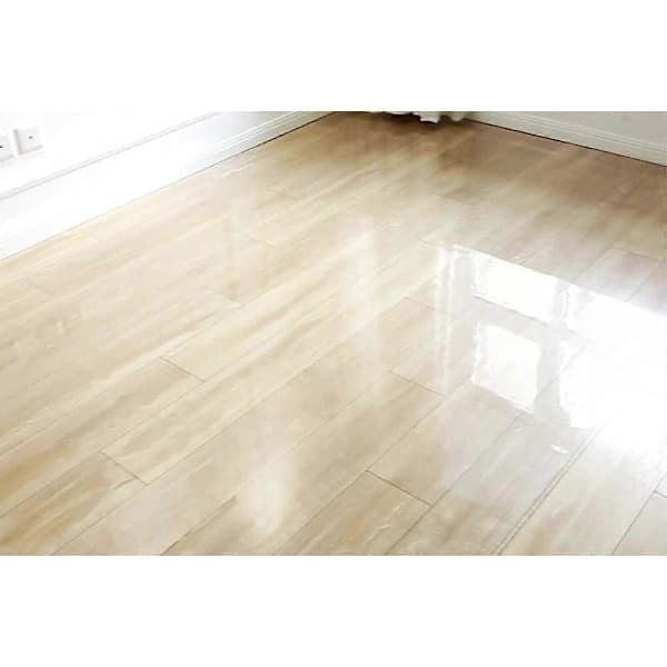 Transparent gulvmatte Vanntett PVC Gjennomsiktig teppe L