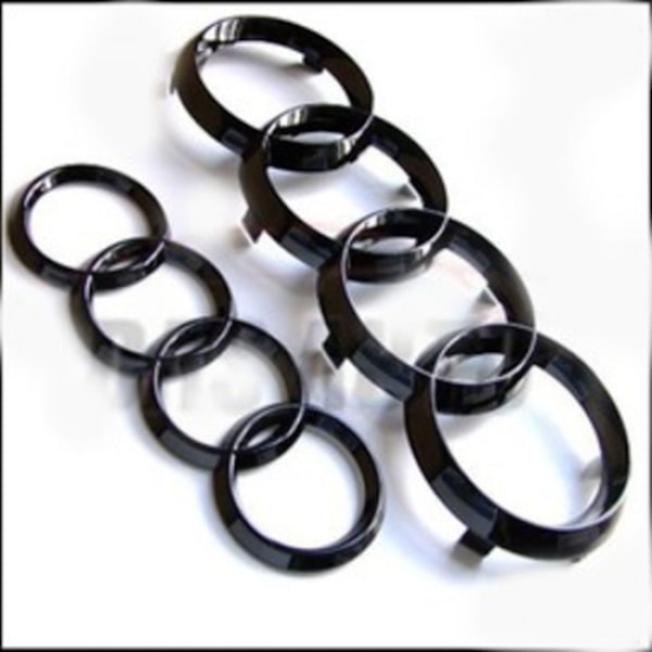 Audi blank sort logo ring for og bag 273MM 192MM A1 A3 A4 A5