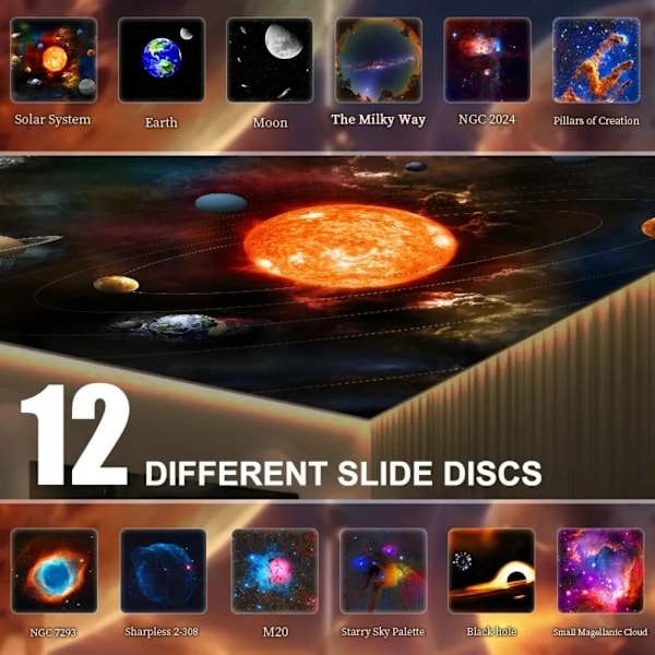 Astronaut Galaxy Projektor Stjernehimmel Astronaut Lys Touch