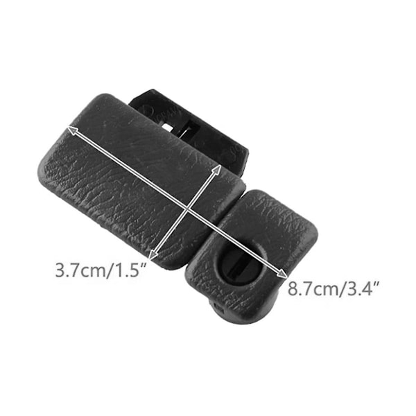2 st Bil Handskfack Lås Spärr Handtag Plast Passar Till Jimny Vitara Grand Vitara