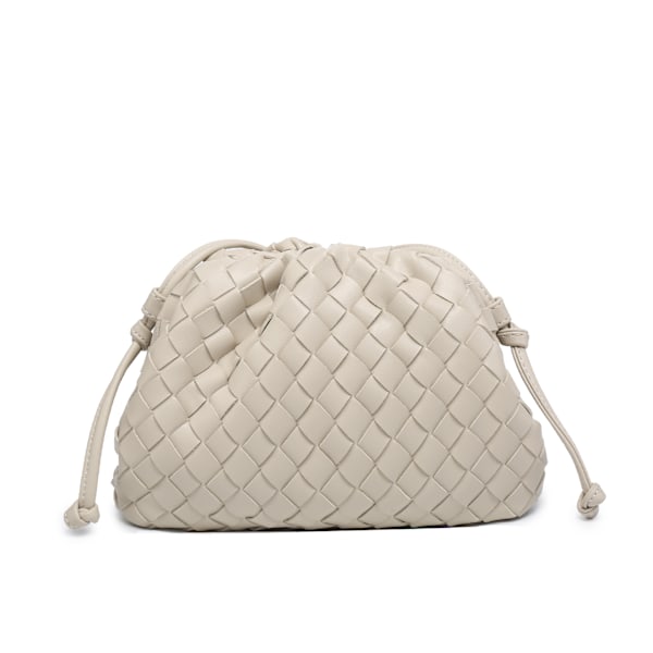 Molnryggsäck 2024 ny stil väska dam ko läder skrynklig dumpling väska dam handväska axelväska MJ51 Travertine Green Travertine Green 22*9*14cm