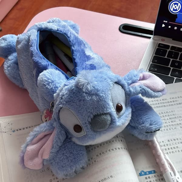 Kawaii e Lilo Stitch Plys Penalhus Skrivebordsopbevaring