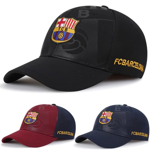 FC Barcelona broderad baseballkeps navy blue