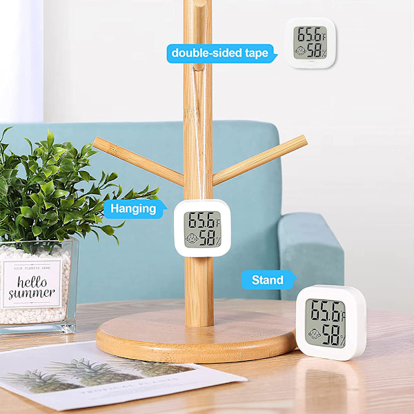 3-pack inomhus termometer hygrometer mätare Di