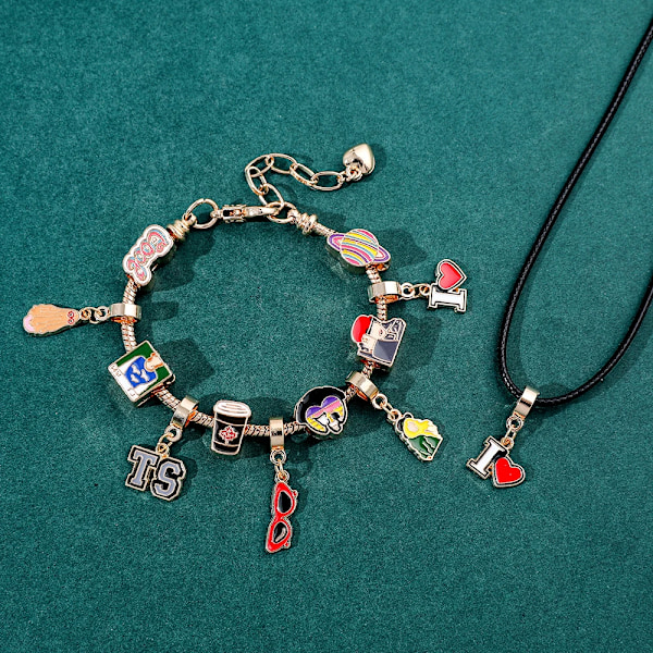 Taylor Swift Blind Box Gaver - Elskere, Speak Now, Midnatt, Reputation, Musikkalbum Armbånd - Blind Box Julekalender