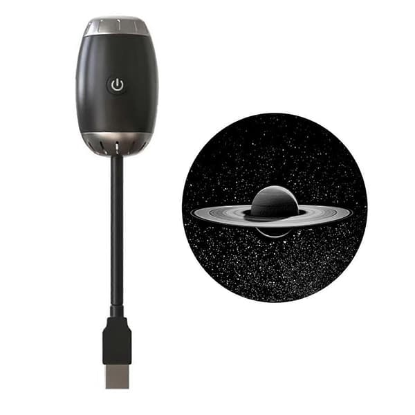 Starry Sky Projector Night Light with Adjustable Brightness 360 Degree Rotation Easy Touch Control Lamp USB Rechargeable Bedroom Lighting[ZHE] size