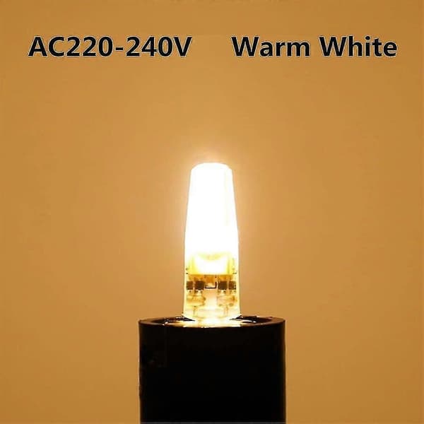 5-pack G4 LED-lampor 3W Varmvitt, 220V, Ersätter 30W Halogen[ZHE]