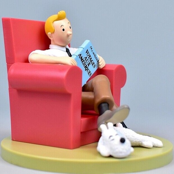 Tintin seikkailut Tintin-hahmo PVC-patsas Suuri hahmo