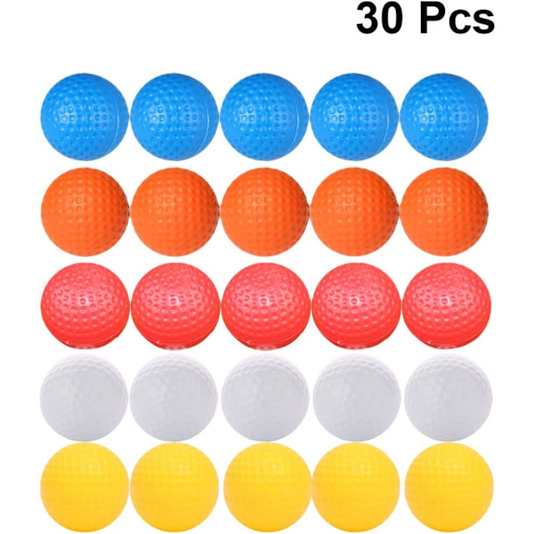 30 Ontto harjoitusgolfpalloa lasten harjoitteluun [ZHE]