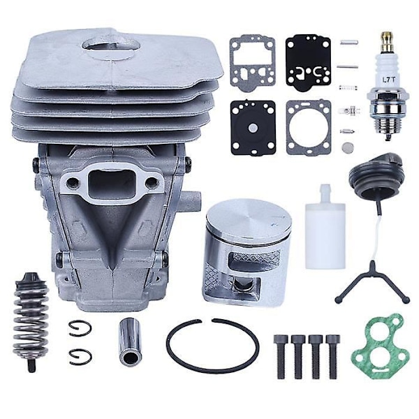 Cylinder Kolv Tändstift Kit För Husqvarna 435 435e 440e 440 Ii Motorsågsdelar