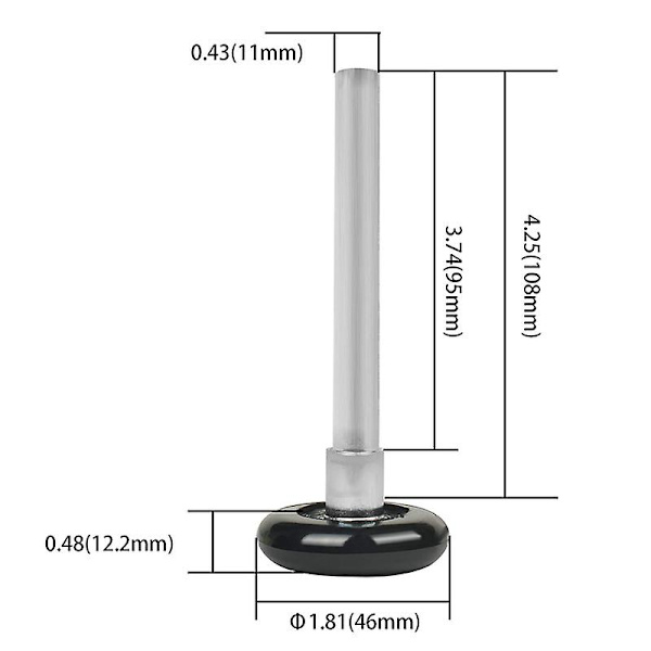 12 stk 2 tommer garageport Rulle Nylon garageport Hjul til garage spor udskiftning med forseglede 6