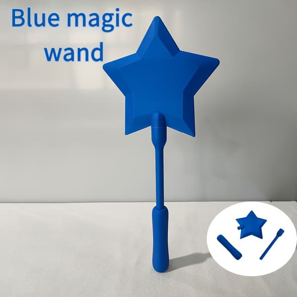 3D-printed wand contactless payment holder creative magic stick card clip portable gadget novelty gift**blue[ZHE] blue