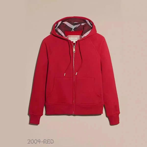 Høykvalitets Original Enkel Hettegenser Britisk Stil Hettegenser Herre Dame Pullover Damejakke Full Glidelås Svart[ZHE] S