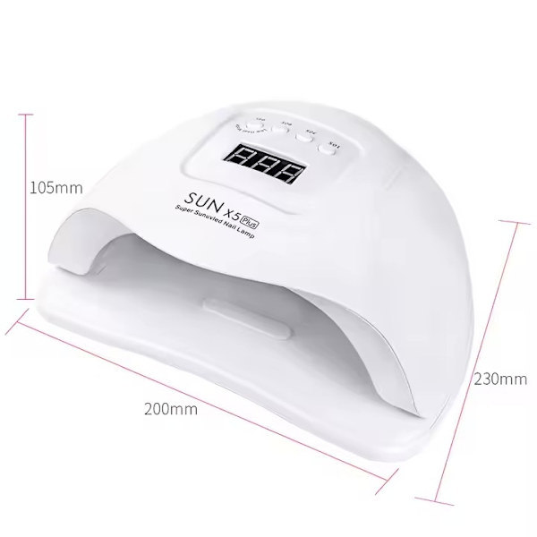 54W UV LED neglelampe med 10s til 99s timer [ZHE]