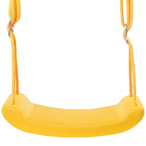 Vippe Anti-slip Spænde Justerbar Rivfast Reb Børn Vippe til Park Udendørs Gul