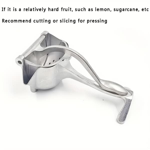 Manuel citruspresser til citroner, limefrugter og appelsiner silvery