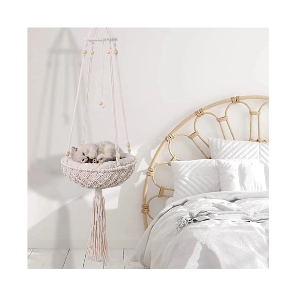 Hängmatta för husdjur, hängande kattsäng, antenn, kattunge, klätterställning, fönstersittplats - 40 cm