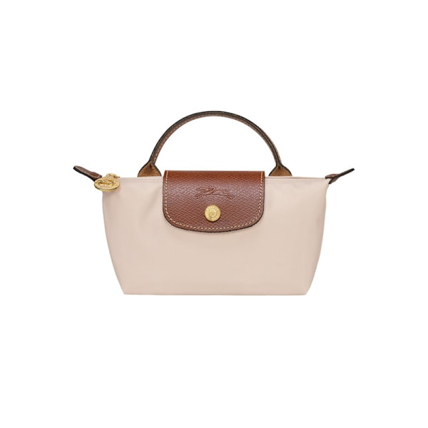 Kampagne til lav pris! Longchamp mini dumpling-taske crossbody håndtaske dametaske mini lille taske med hulmønster og skulderrem