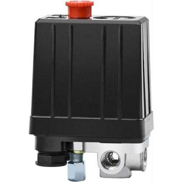 Tryckbrytare för luftkompressor med 4 uttag 90-120 PSI 240V