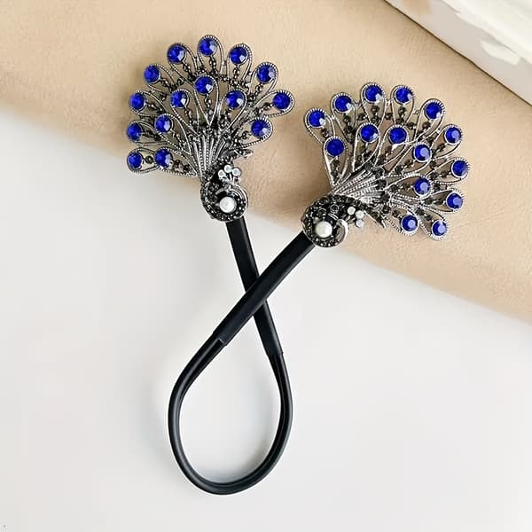 Krystall Fransk Twist Hårstylingverktøy for Elegante DIY Oppsett 2pcs