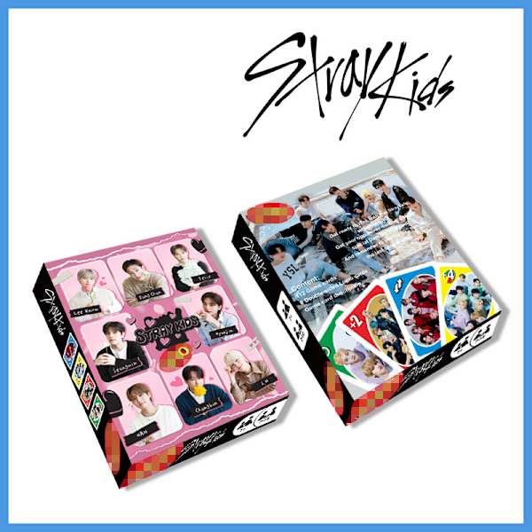 Lanbena Kpop Bangtang Boys Stray Kids Enhypen Yksivärinen Korttipeli Pinkki Lomo Korttikotelo Idolitähtialbumi 112 kpl/laatikko