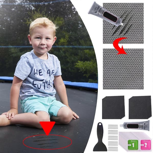 Trampolin reparationssæt Reparerer huller eller rifter i trampoliner 1ml Multicolor