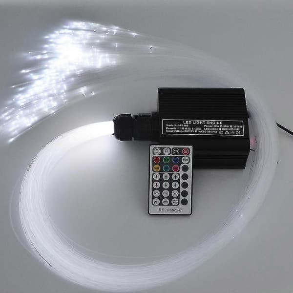 0.75mm 2m MMA Plastic End Glow Optical Fiber for Home Bar Decoration 300pcs 12