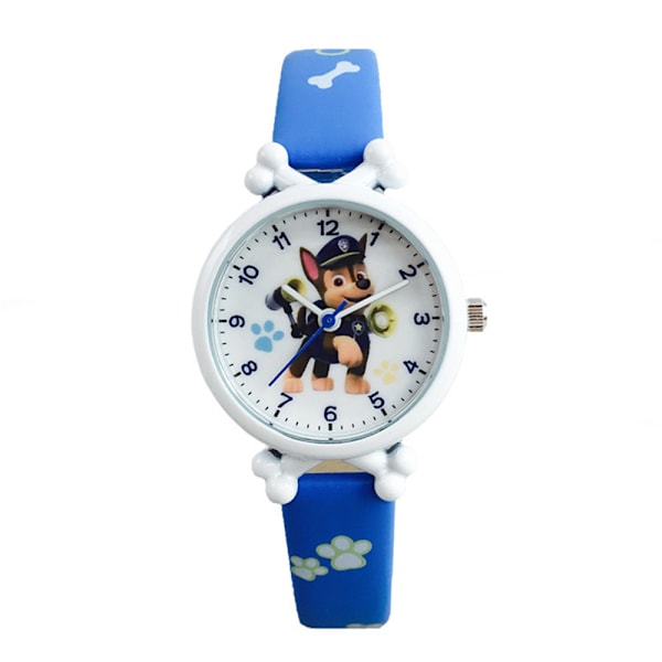 Paw Patrol Kvarts Klokka Tegneserie Analog Armbåndsur Armbånd Barn Gutt Jente Gave Blue