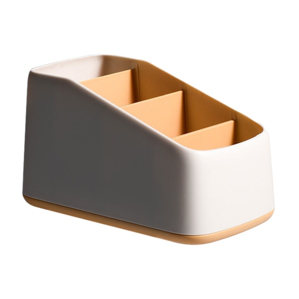 1/3/5 ABS-muovijärjestyshylly useilla lokeroilla keltaiselle yellow 1 Pc