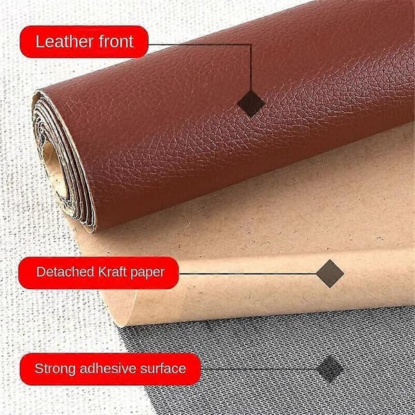 Self-Adhesive Leather Patch for Repair dark blue dark bule 50X137