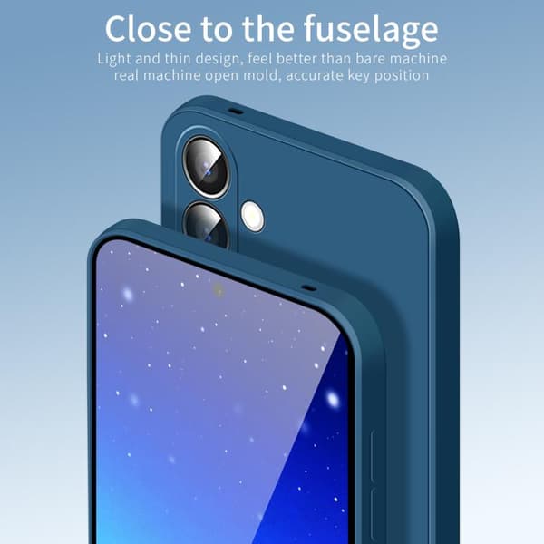 Samsung Galaxy S26 5G Liquid Silicone TPU Case by PINWUYO[ZHE] Svart size