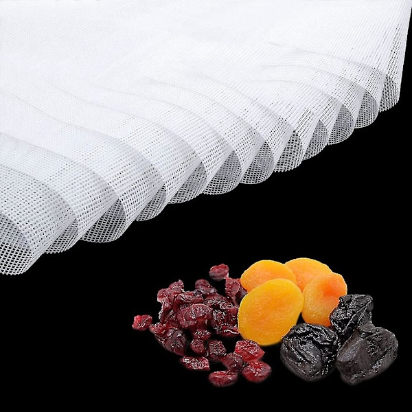 Dehydratorark for matdehydrator, 10 stk 29x37cm, Silikonark, Frukt...