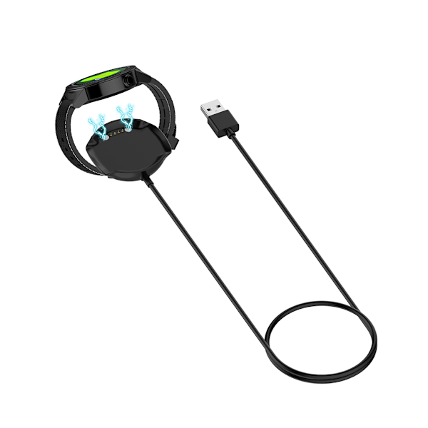 Ur Magnetisk Opladningsdockningsstation til Golf Buddy Aim W10 Smartwatch USB-opladerkabel