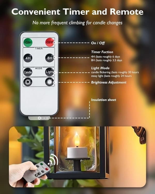 12-pack rechargeable LED candle tealights with remote control and timer without flame charge – flickering warm lights Halloween, Christmas and party decorations Vit white
