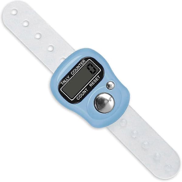 Elektronisk Fingerteller, 7-pakning Nullstillbar 5-sifret LCD Elektronisk Digital Display Finger Håndteller