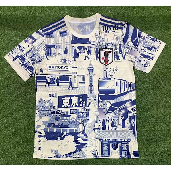 Japan Fodboldtrøje 22-23 Special Edition Samurai Sakura Comic Spiller Trøje 9[ZHE] 9 L
