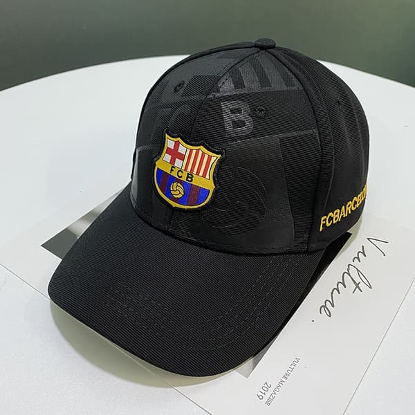 Justerbar FC Barcelona Kasket til Børn, Sort Barn black