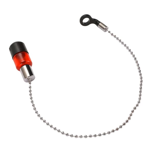Fishing Signal Reminder with Soft Chain, Carp Bite Indicator, Night Fishing Accessories, Red