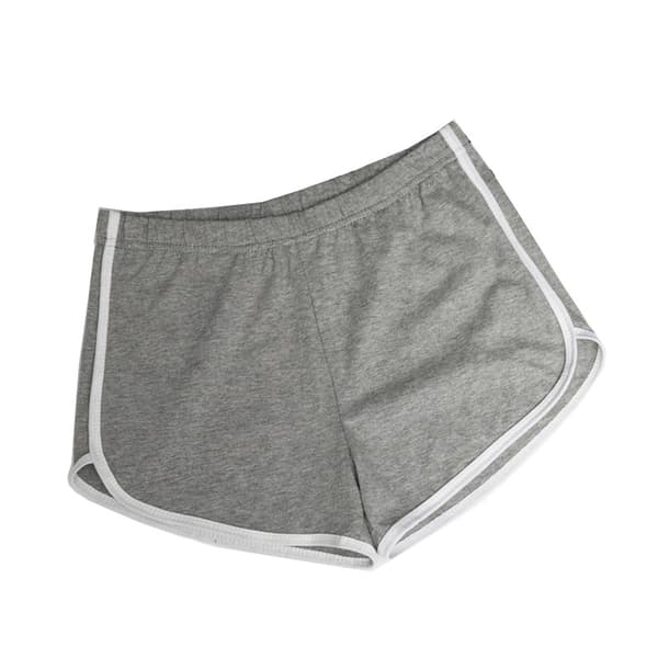 2026 1-pack sportshorts yogashorts dansshorts sommar atletiska shorts, grå-grå Grå Grå Gray