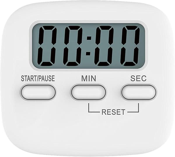 2-pack digital kökstimer med högt alarm, stor display, magnetisk baksida och stativ för matlagning [ZHE]
