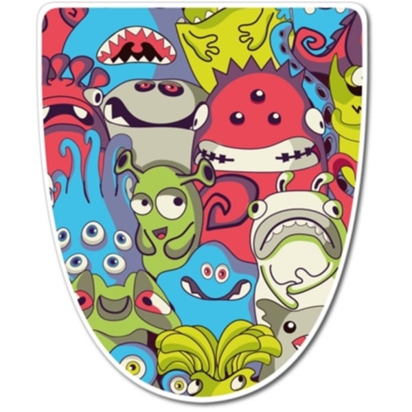 Monster Toalettlocksdekor Toalett dekor