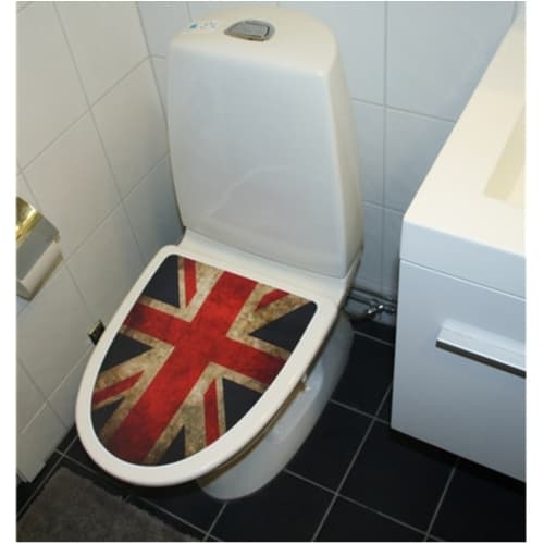Flagga Toalettdekor