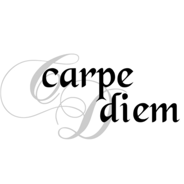 Carpe Diem Väggord 2 färger