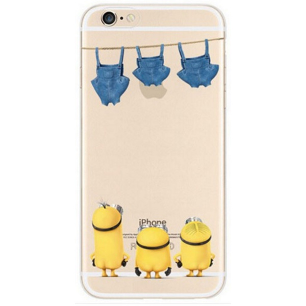 Iphone 6 mjukt skal Silicon Minions Dumma mig