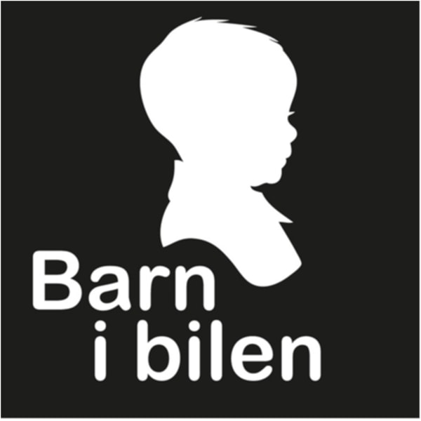 Barn i Bilen Pojke Bildekor