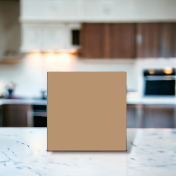 Kakeldekor ljusbrun blank 30-pack